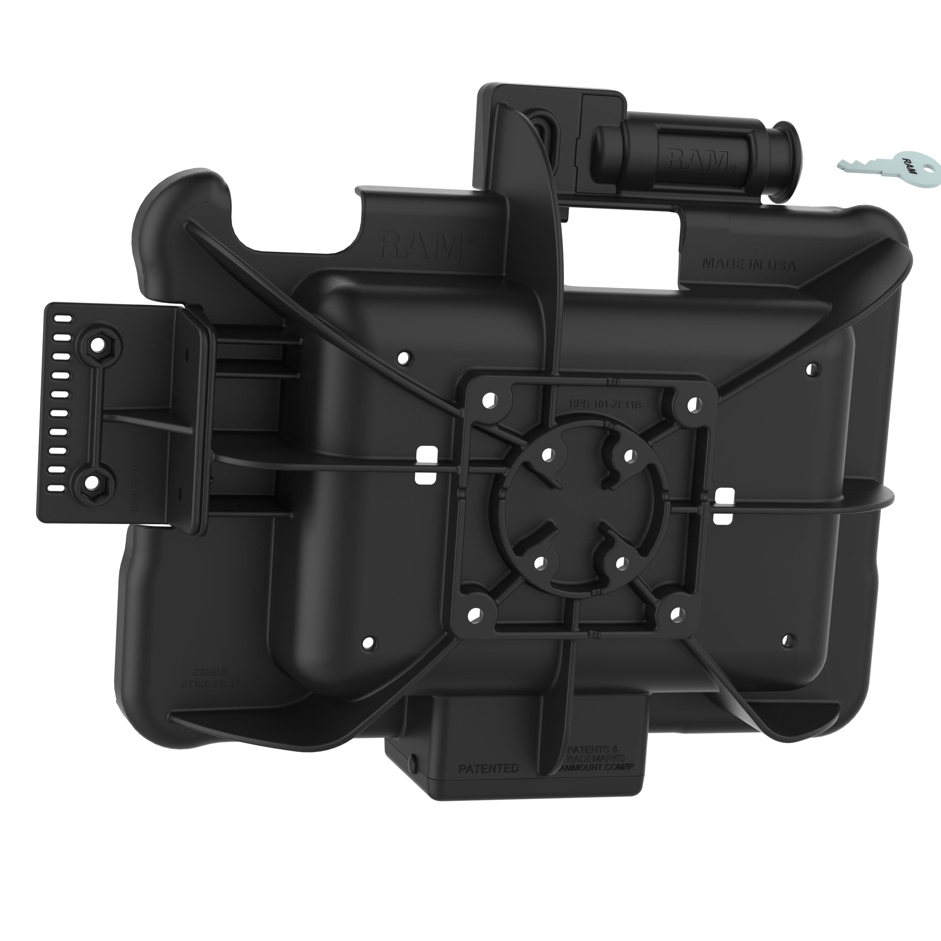 GDS® Key Locking Form-Fit Holder for Zebra ET5x 10.1" (25.7 cm) Series