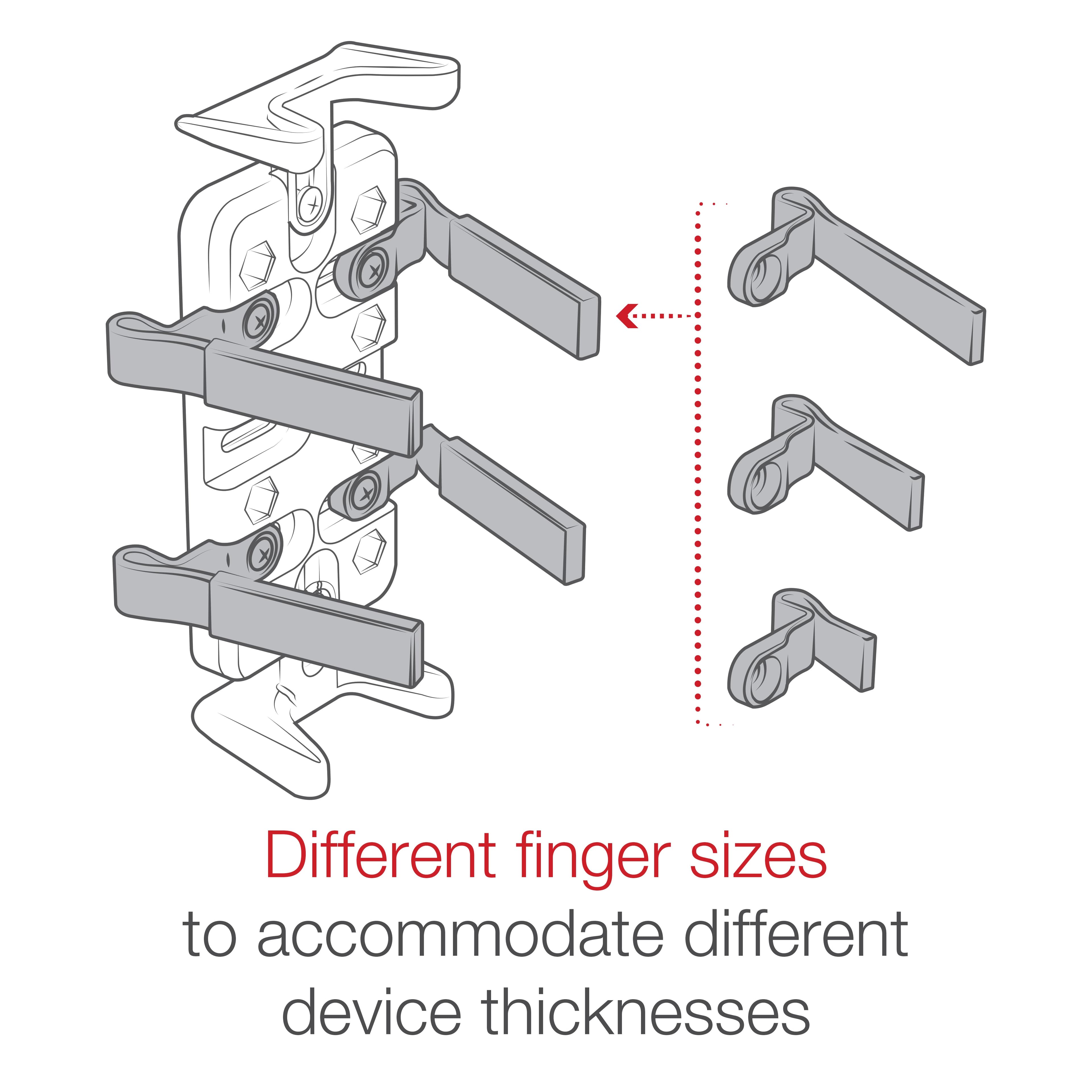 RAM® Finger-Grip™ Universal GPS and Radio Holder