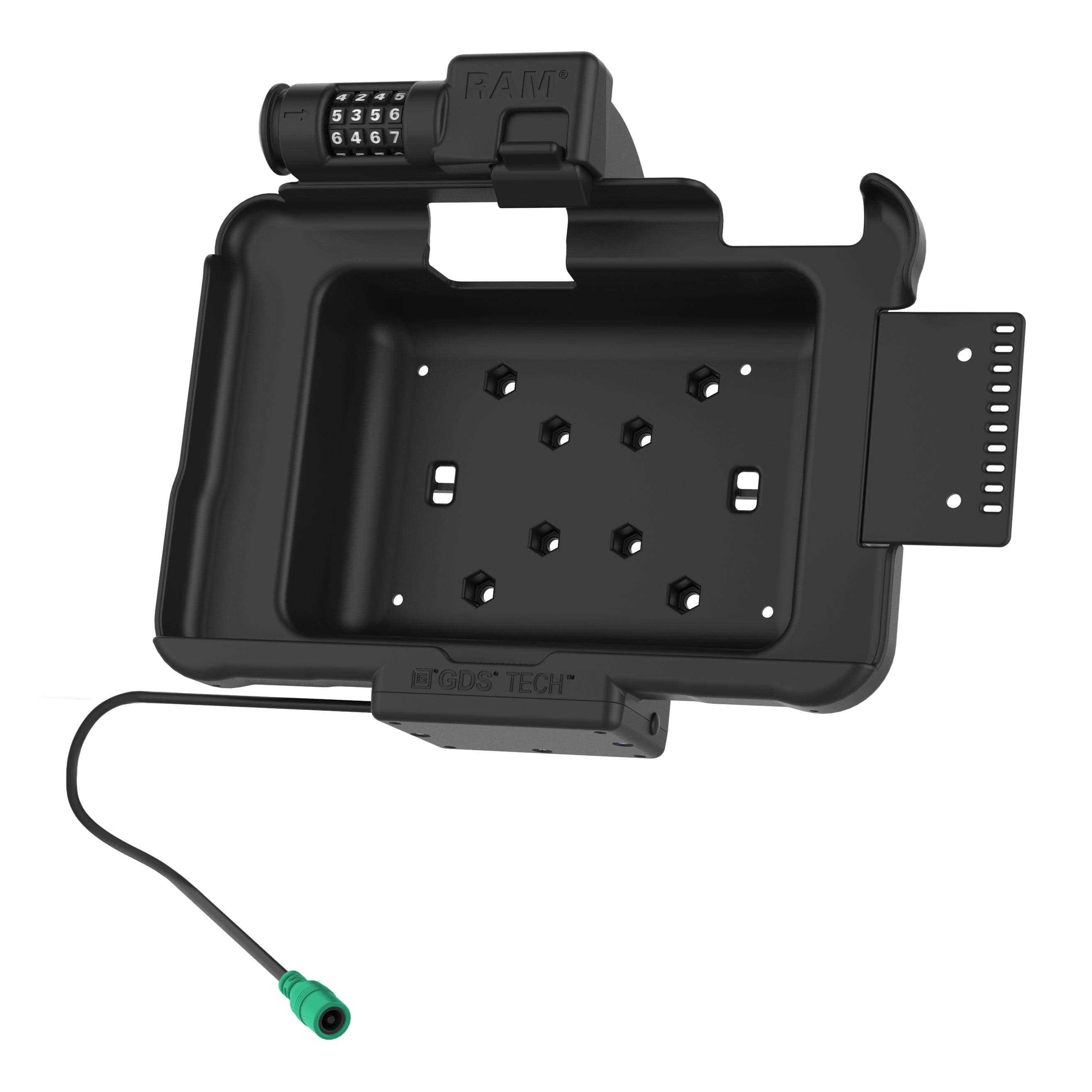GDS® Combo Locking Powered Dock for Zebra ET5x 8.3" (21.1 cm) & 8.4" (21.3 cm) Series