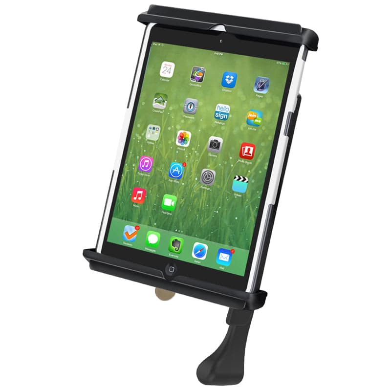 RAM® Tab-Lock™ Universal Spring Loaded Holder for 8" (20.3 cm) Tablets with Case