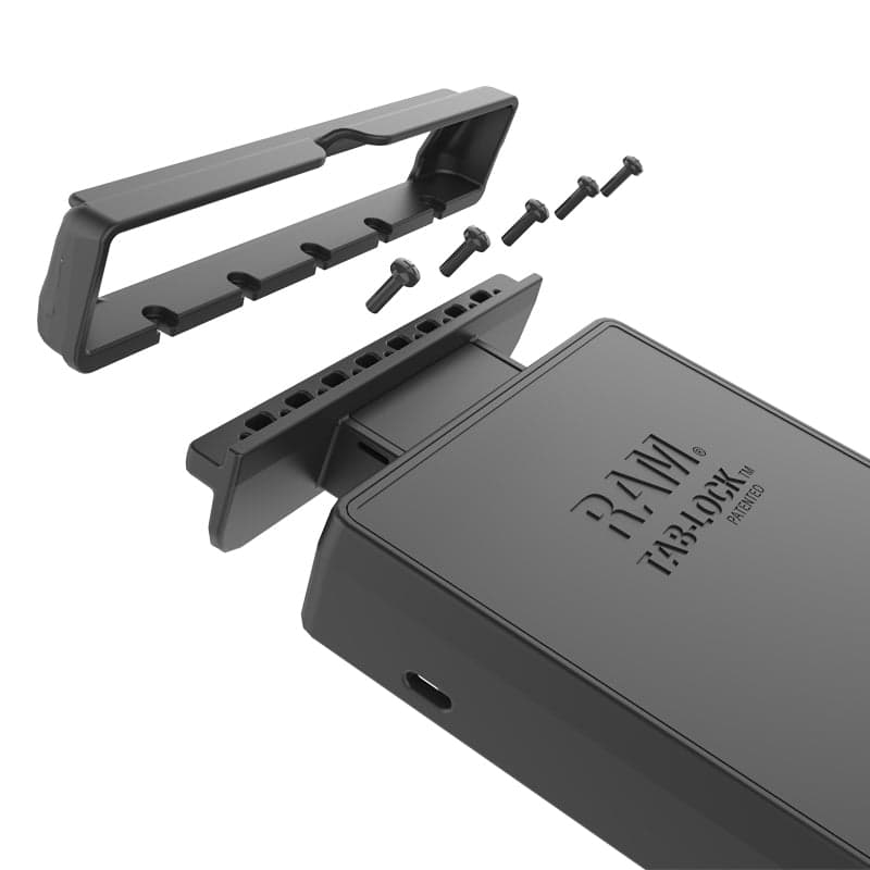 RAM® Tab-Lock™ Universal Spring Loaded Holder for 8" (20.3 cm) Tablets with Case