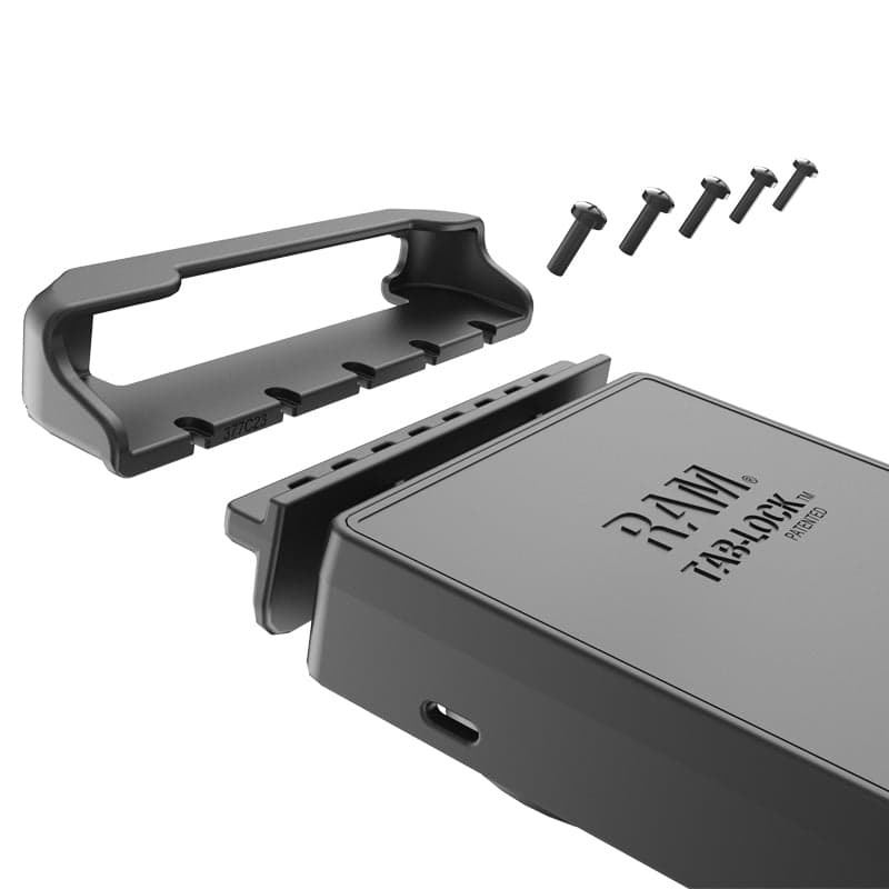 RAM® Tab-Lock™ Spring Loaded Holder for 7-8" (20.3 cm) Tablets with Cases