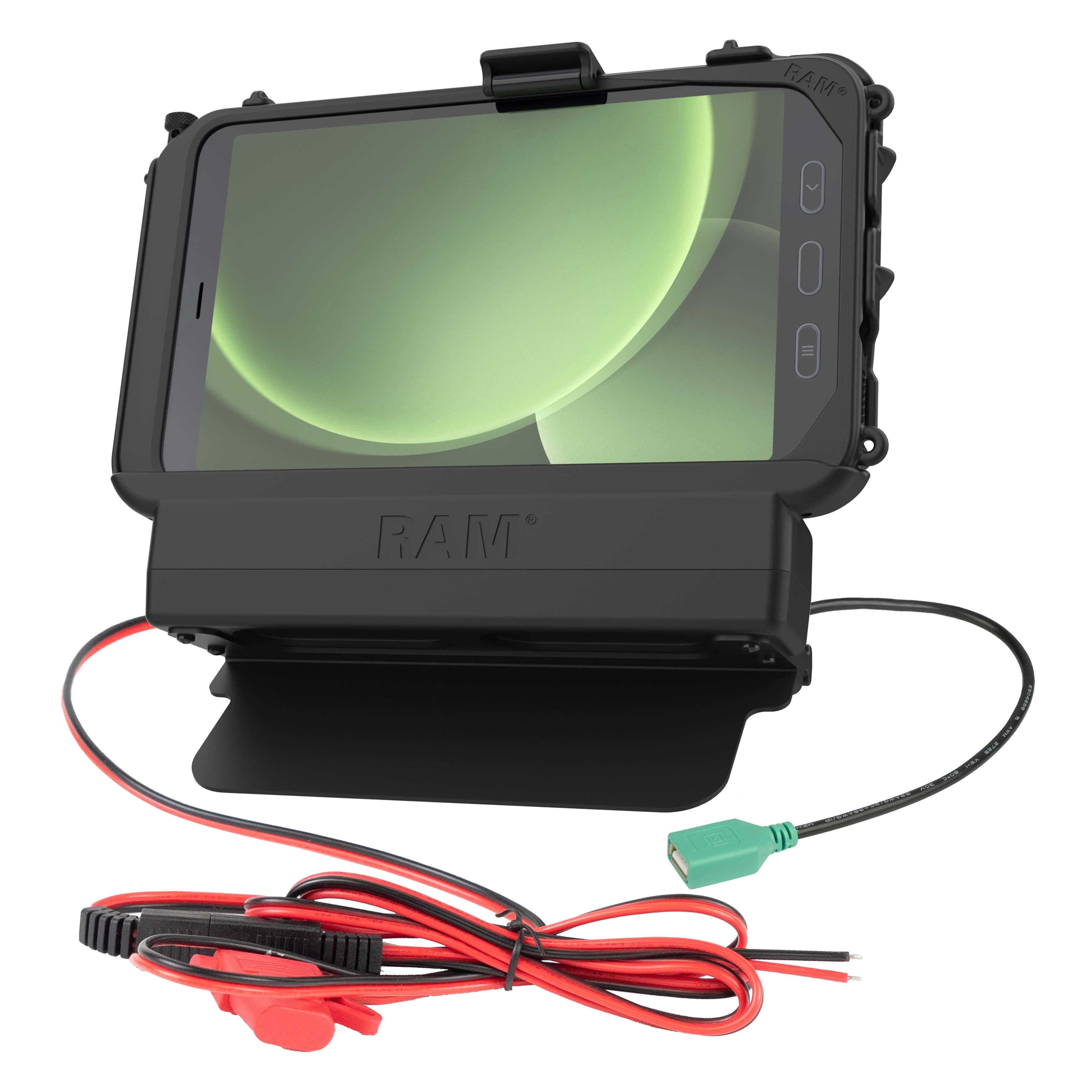 RAM® Power + Data Dock for Tab Active5 & 3 with Speaker Box