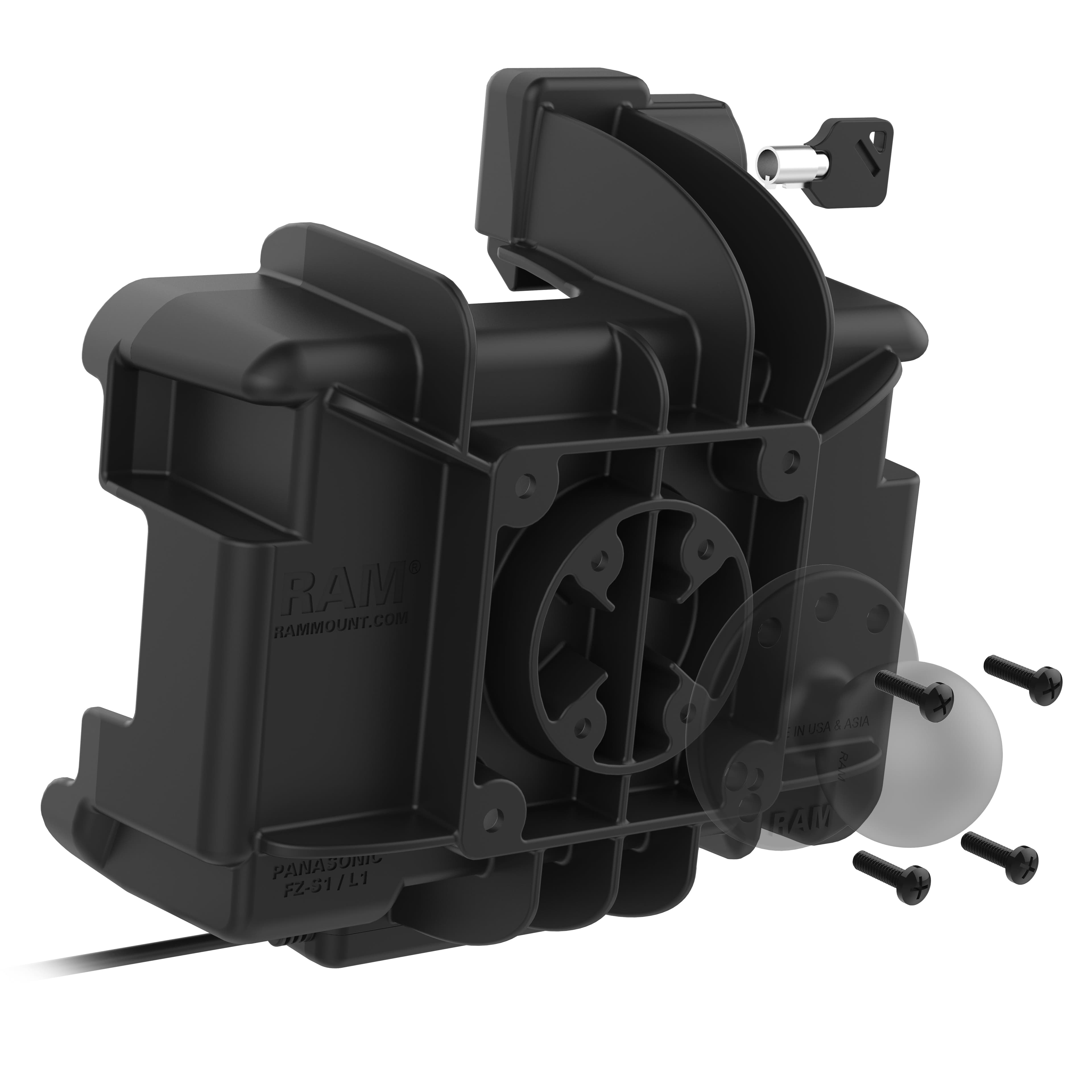 RAM® Key Locking Powered Dock for Panasonic FZ-S1 & FZ-L1