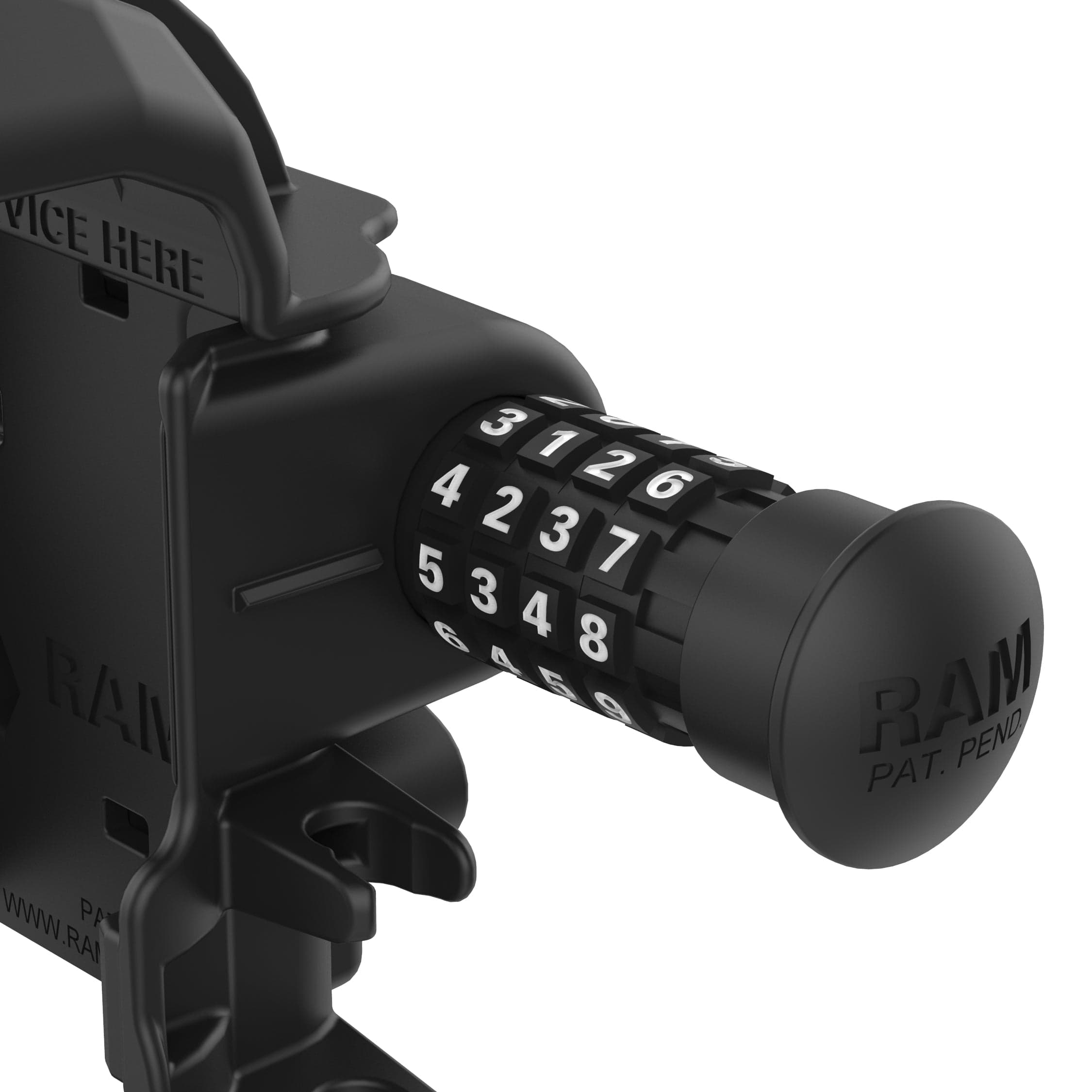 RAM® Powered Combo-Locking Dock for Panasonic Toughbook FZ-N1 & FZ-F1