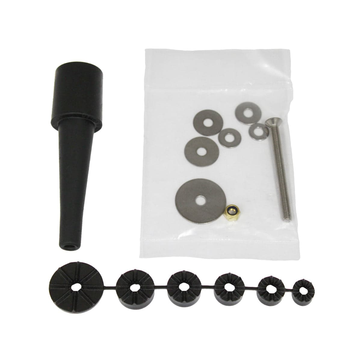 RAM® Fork Stem Mount Hardware Pack with Rubber Expansion Plug