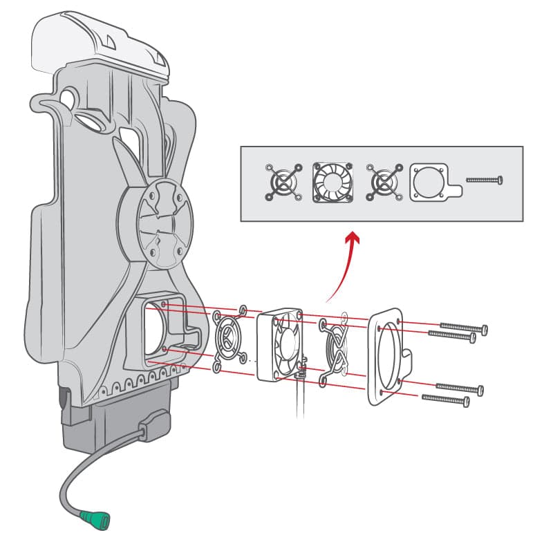 GDS® Fan Accessory for GDS® Tough-Dock™