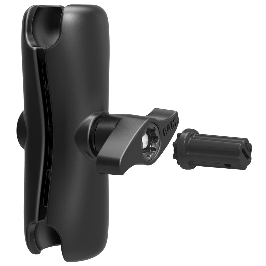 RAM® Double Socket Arm with RAM® Pin-Lock™ Security Nut - D Size Medium