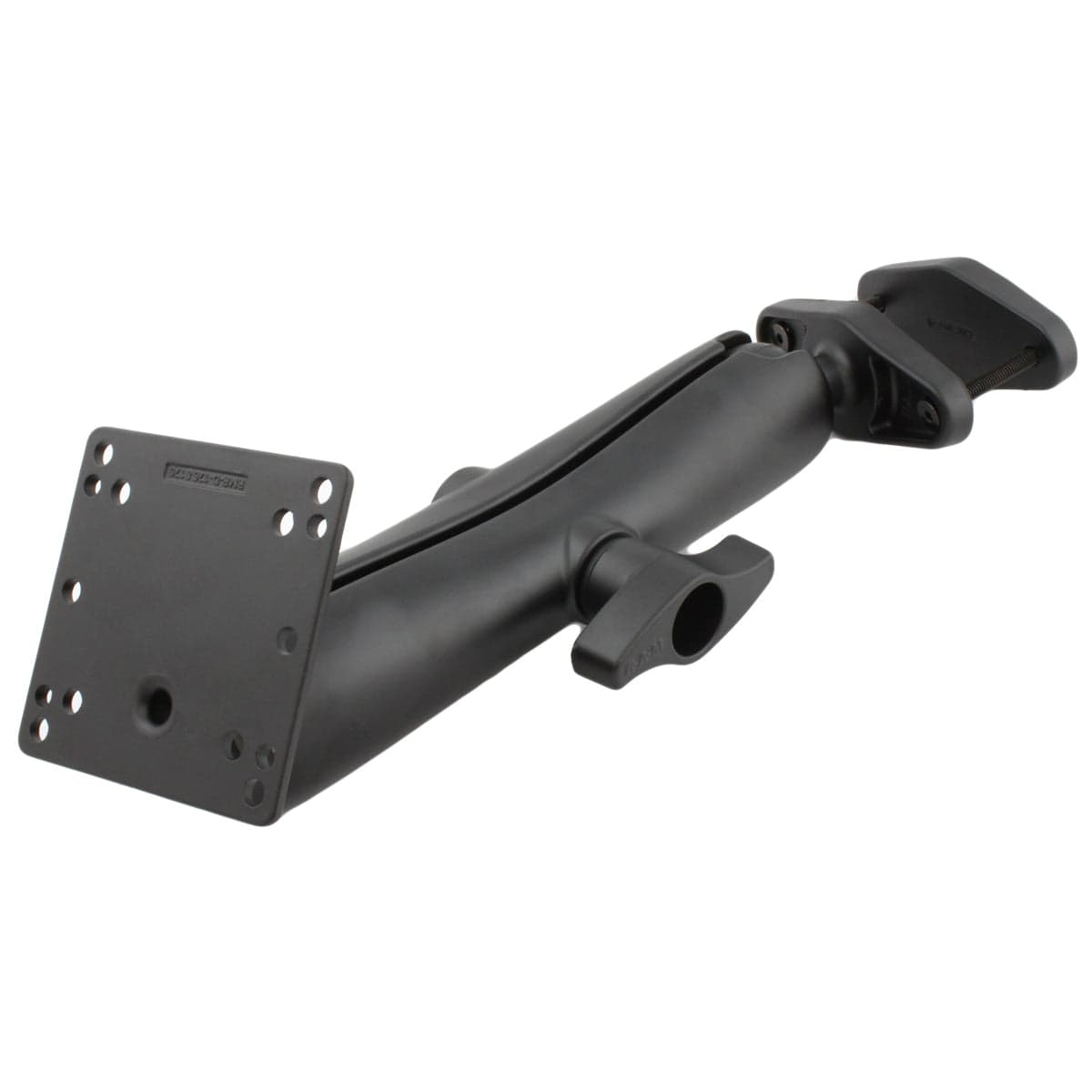 RAM® 4" (10.2 cm) Square Post Clamp Mount with 100x100mm VESA Plate