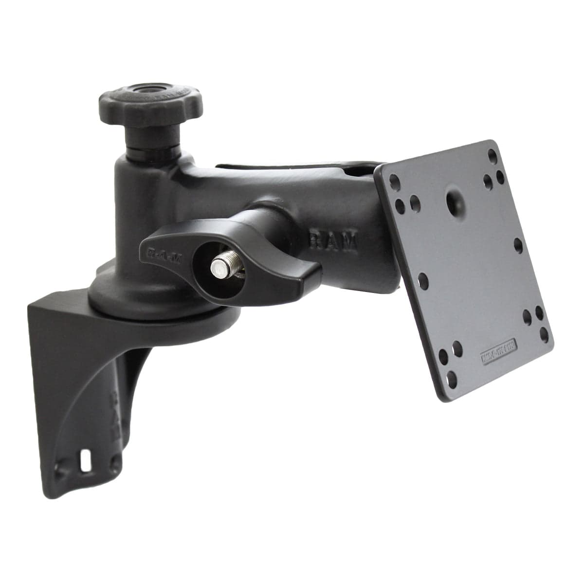 RAM® Vertical Swivel Mount with 100x100mm VESA Plate