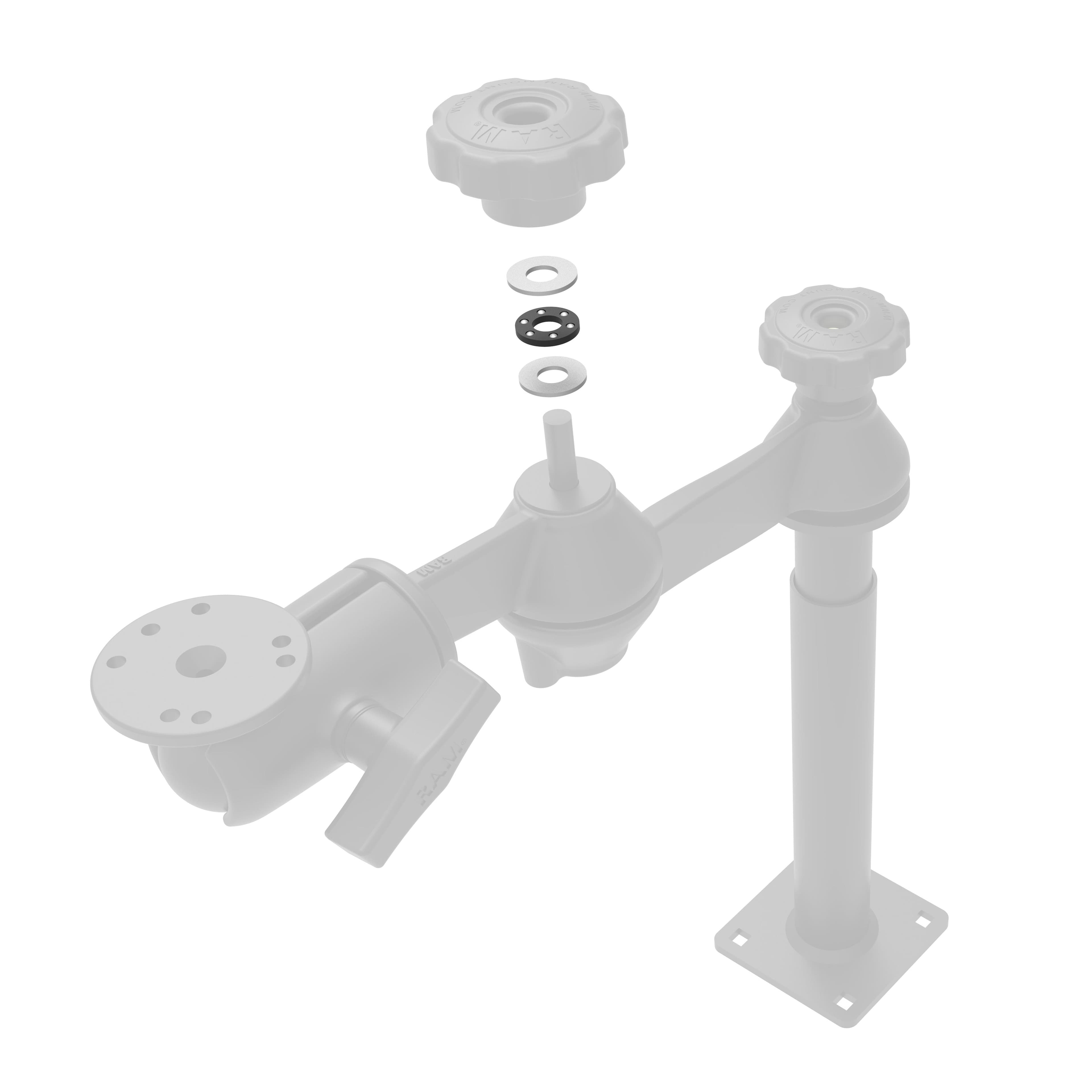 RAM® Non-Slip Ball Bearing Washer Kit