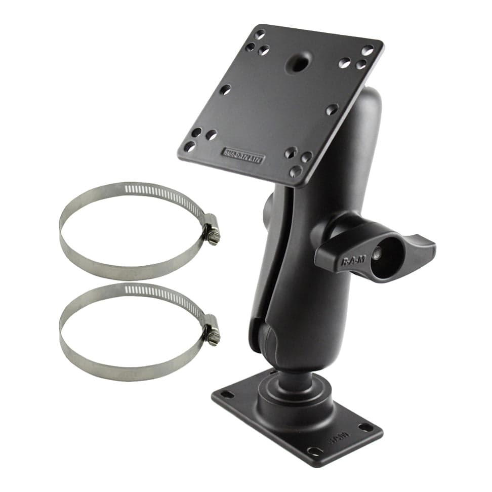 RAM® Double Ball Mount with 100x100mm VESA Plate & 50x100mm VESA Plate