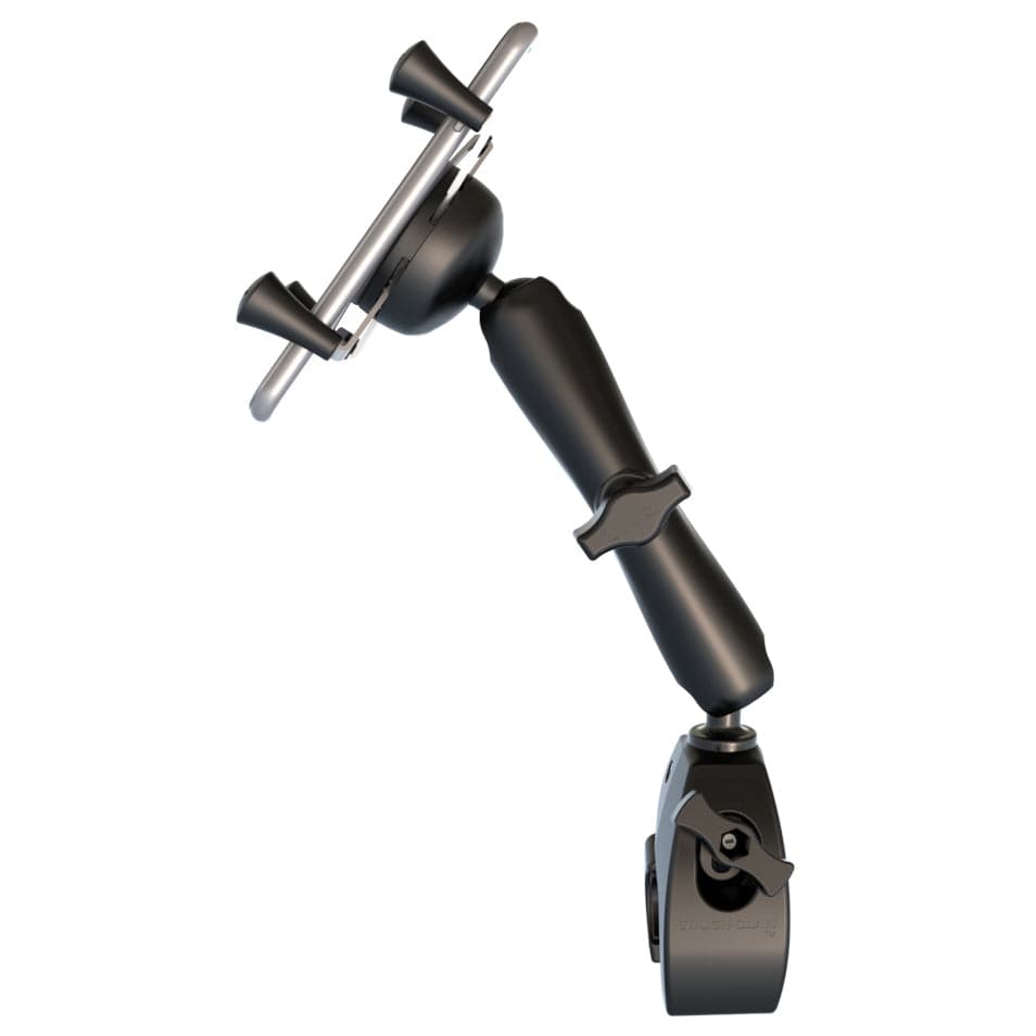 RAM® X-Grip® Phone Mount with RAM® Tough-Claw™ Small Clamp Base - Long