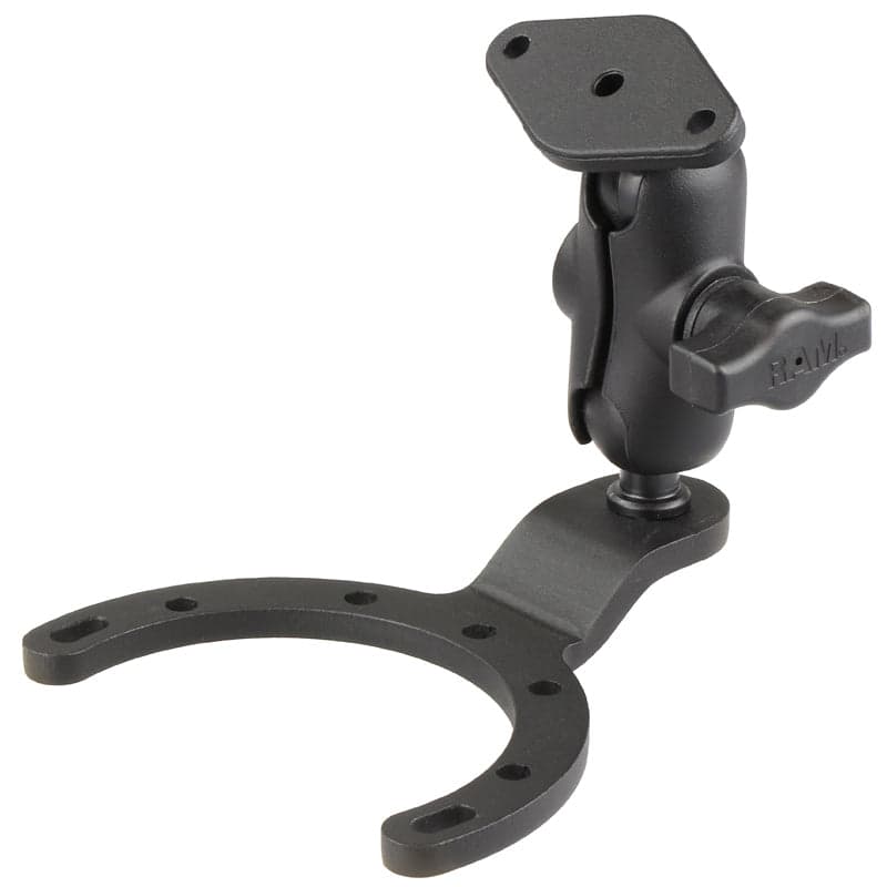RAM® Large Gas Tank Mount with Diamond Plate
