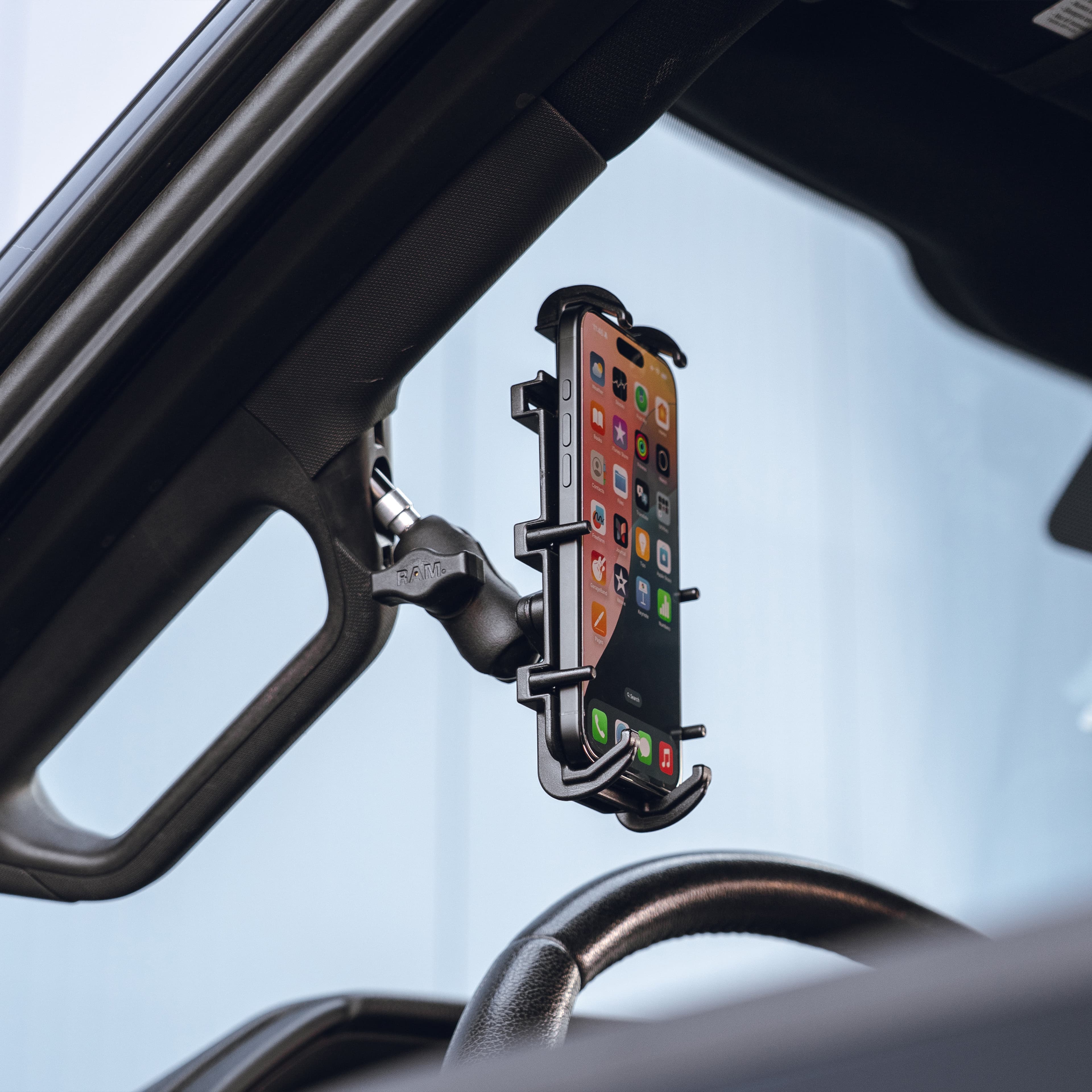 RAM® Grab Handle & A-Pillar M6 Bolt Replacement Kit with Ball Base
