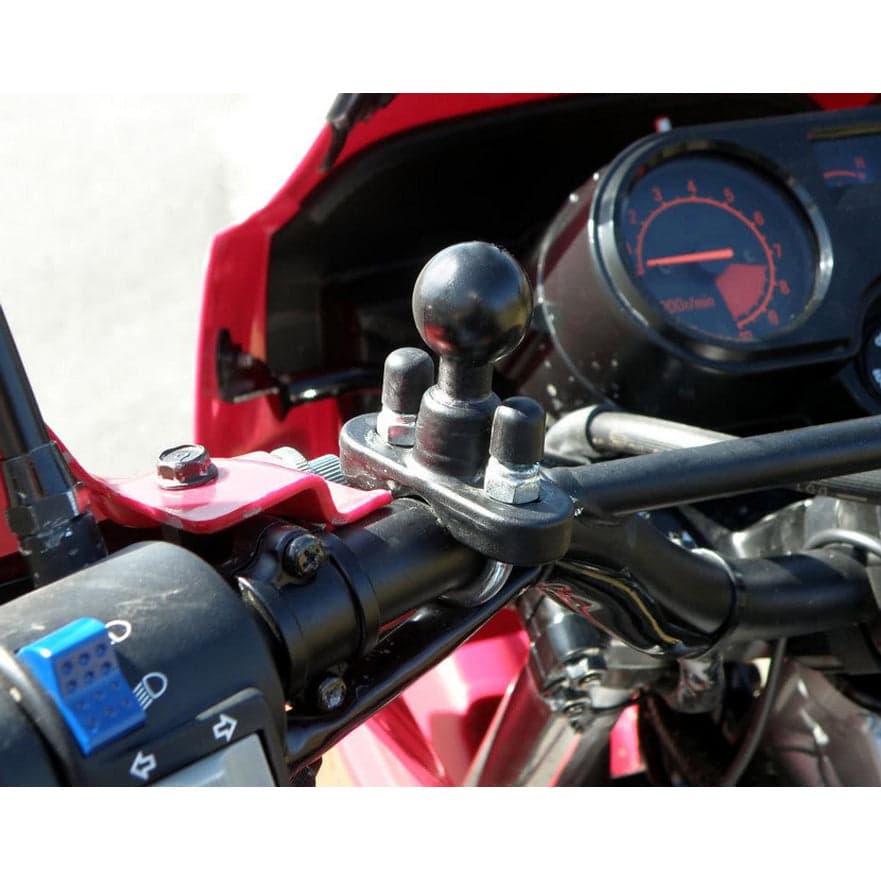 RAM® Handlebar U-Bolt Base for Rails 0.5" (12.7 mm) to 1" (25.4 mm) in Diameter - B Size