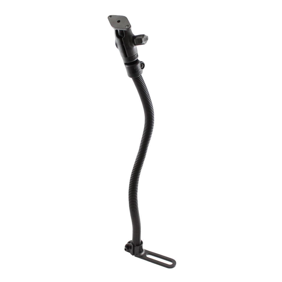 RAM® Pod™ I Vehicle Mount with 18" (45.7 cm) Aluminum Rod and Diamond Plate