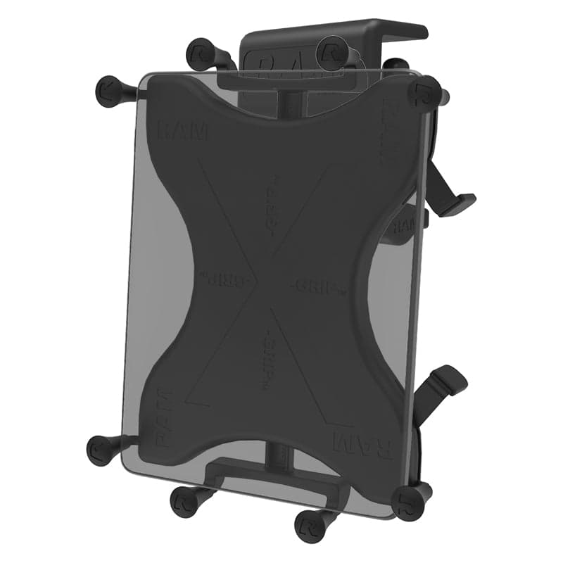 RAM® X-Grip® Mount with Glare Shield Clamp Base for 9"-11" (27.9 cm) Tablets