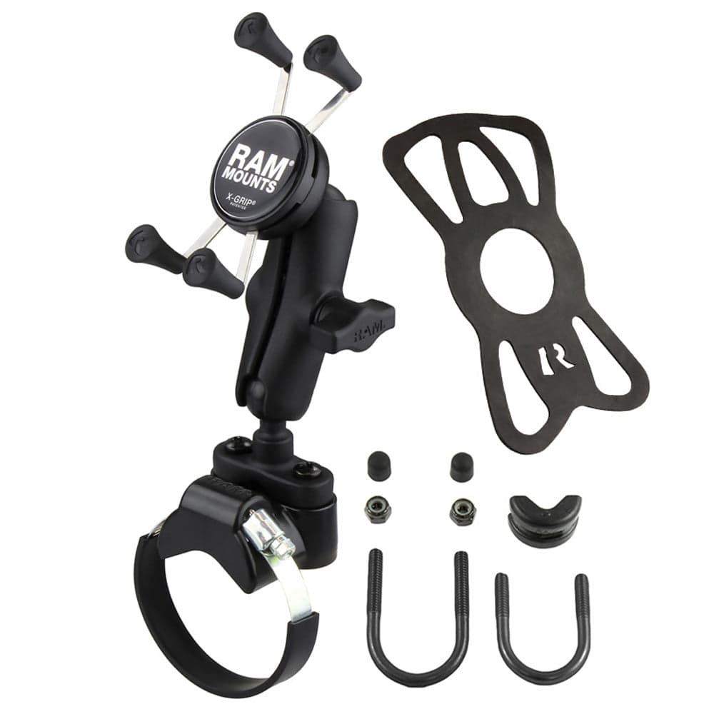 RAM® X-Grip® Phone Mount with ATV/Side By Side Rail Base