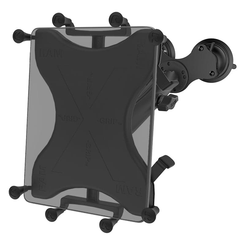 RAM® X-Grip® with Twist-Lock™ Dual Suction for 9"-11" (27.9 cm) Tablets - Long