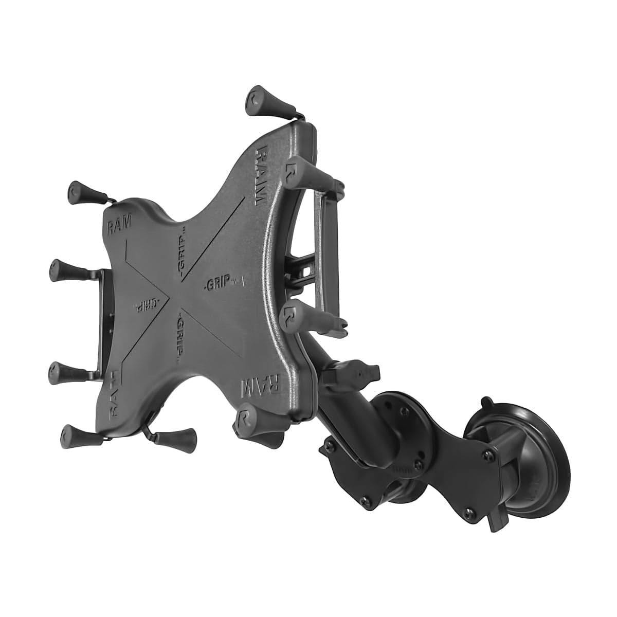 RAM® X-Grip® with Twist-Lock™ Dual Suction for 9"-11" (27.9 cm) Tablets - Long