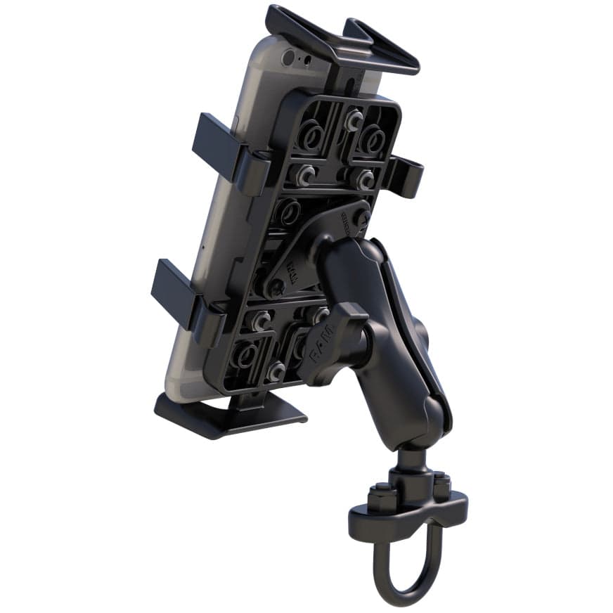 RAM® Finger-Grip™ Universal Mount with Handlebar U-Bolt Base