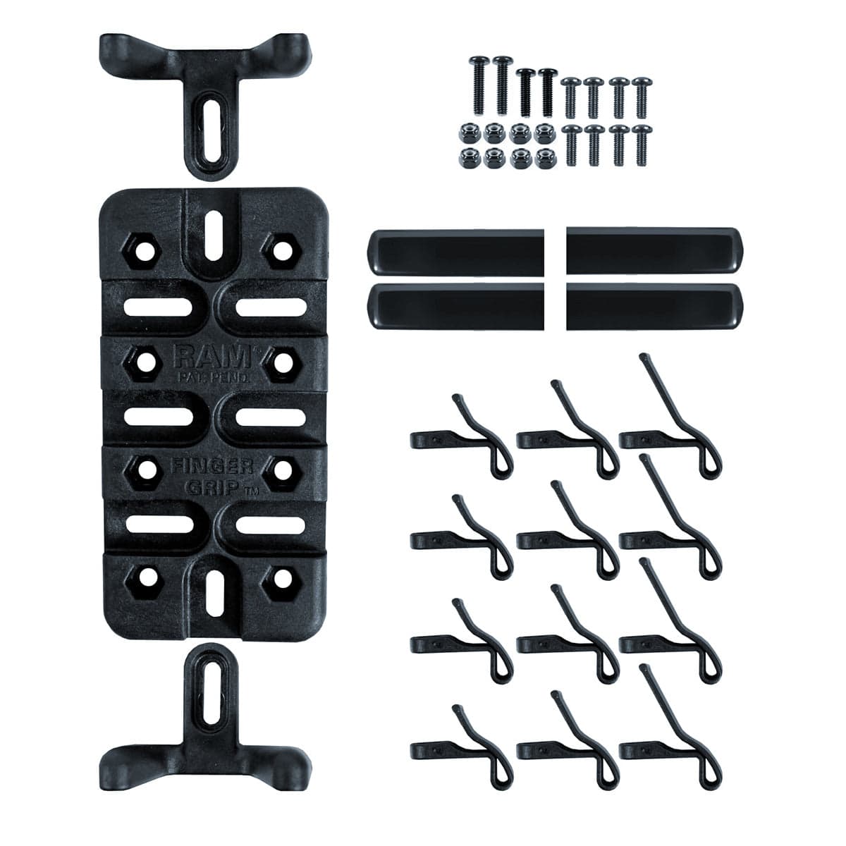 RAM® Finger-Grip™ Universal Mount with Handlebar U-Bolt Base