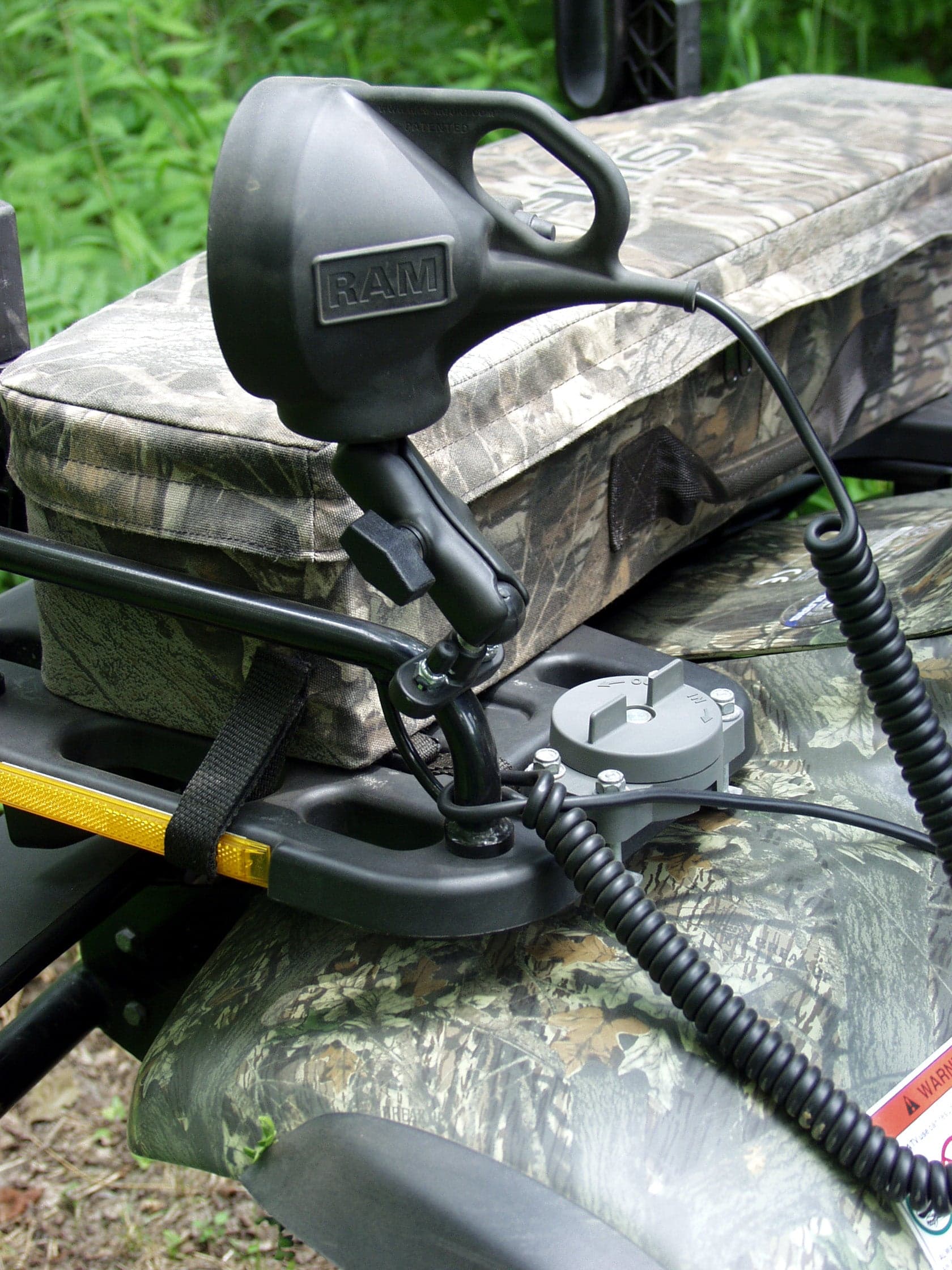RAM® Handlebar U-Bolt Mount with LED Spotlight