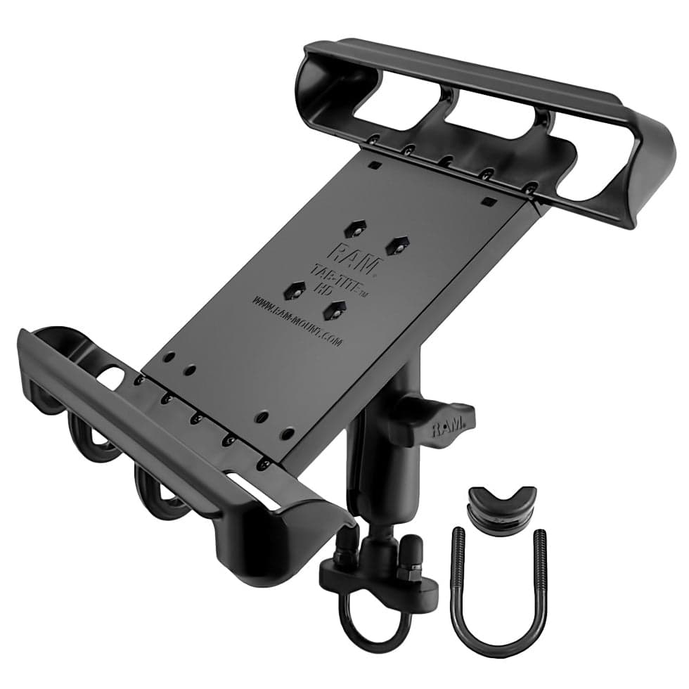 RAM® Tab-Tite™ Handlebar U-Bolt Mount for Large Tablets with Cases