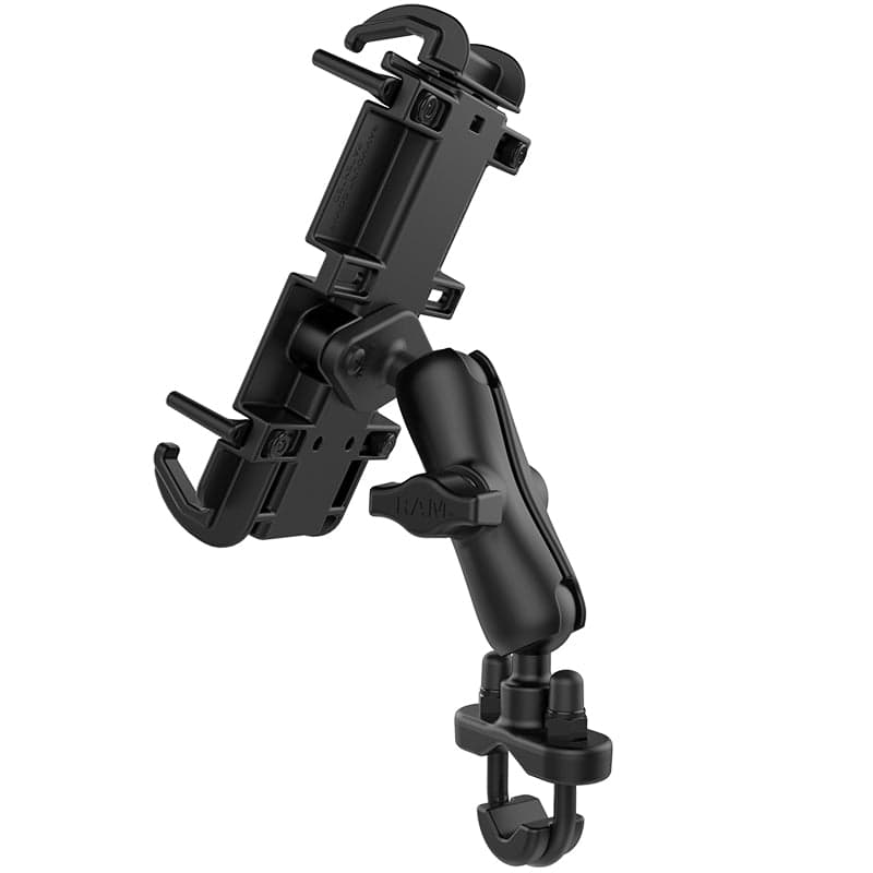 RAM® Quick-Grip™ XL Phone Mount with Handlebar U-Bolt Base - Medium