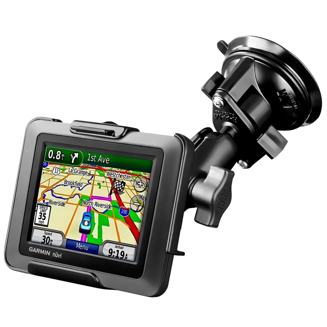 RAM® Twist-Lock™ Suction Cup Mount for Garmin nuvi 220, zumo 220 + More