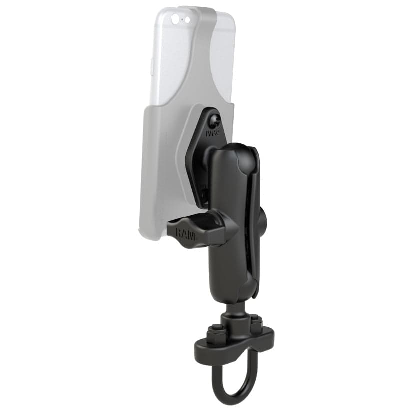 RAM® Handlebar U-Bolt Double Ball Mount - B Size Medium