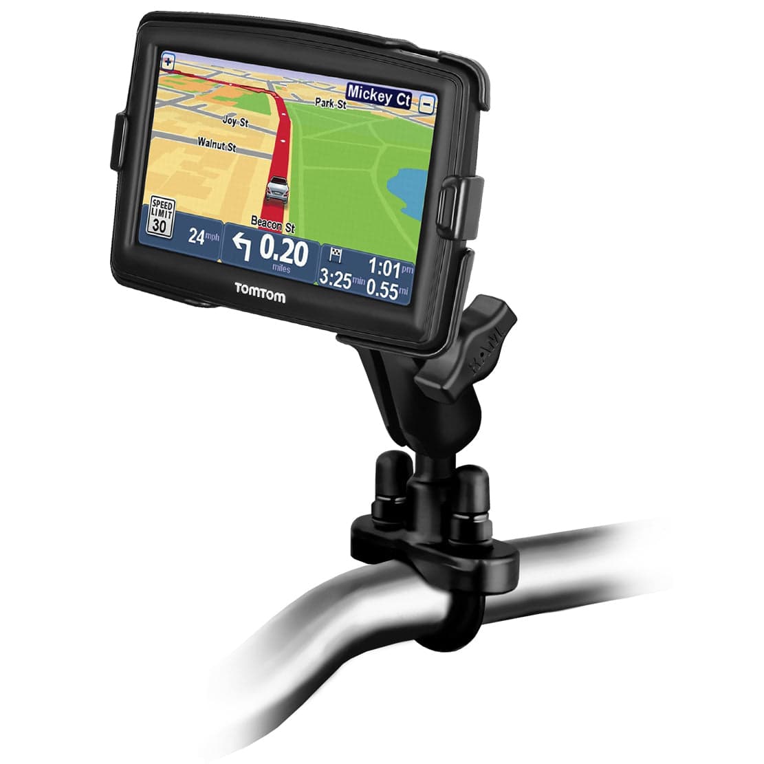 RAM® Handlebar U-Bolt Mount for TomTom Start 55, XXL 550 + More