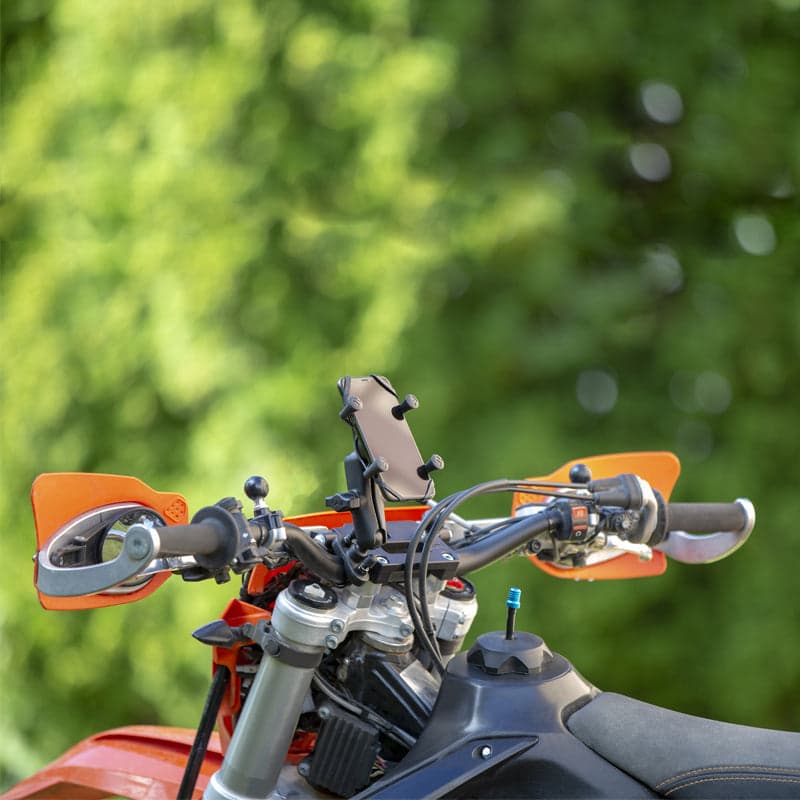 RAM® X-Grip® Phone Mount with Handlebar U-Bolt Base - Medium