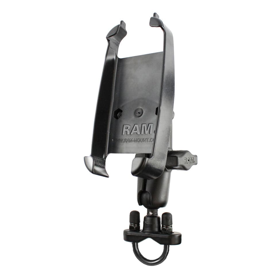 RAM® Handlebar U-Bolt Double Ball Mount for Lowrance AirMap 600C + More