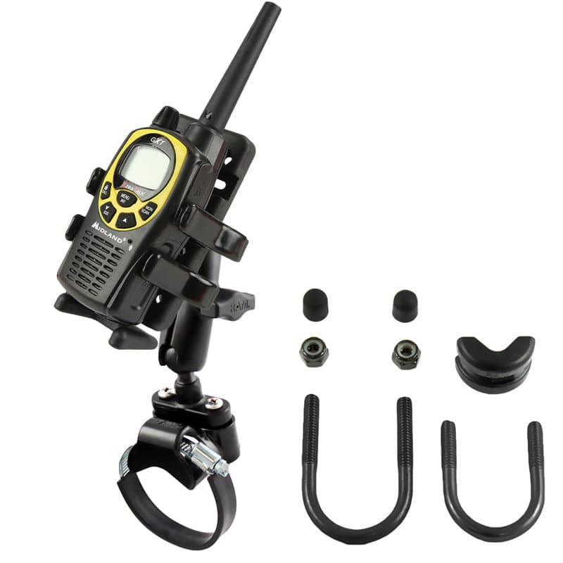 RAM® Finger-Grip™ Universal Mount with ATV/Side By Side Rail Base