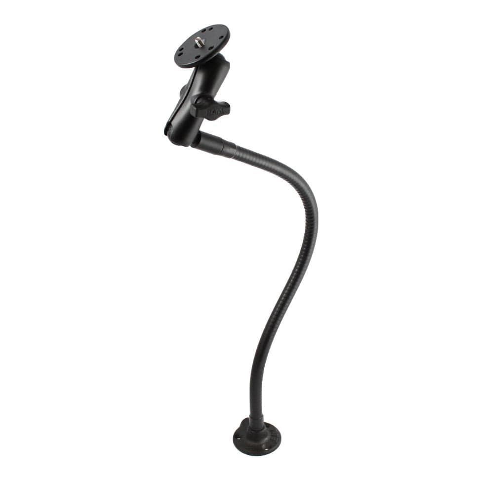 RAM® 18" (45.7 cm) Flex Arm with Double Ball Mount and 1/4"-20 Threaded Stud