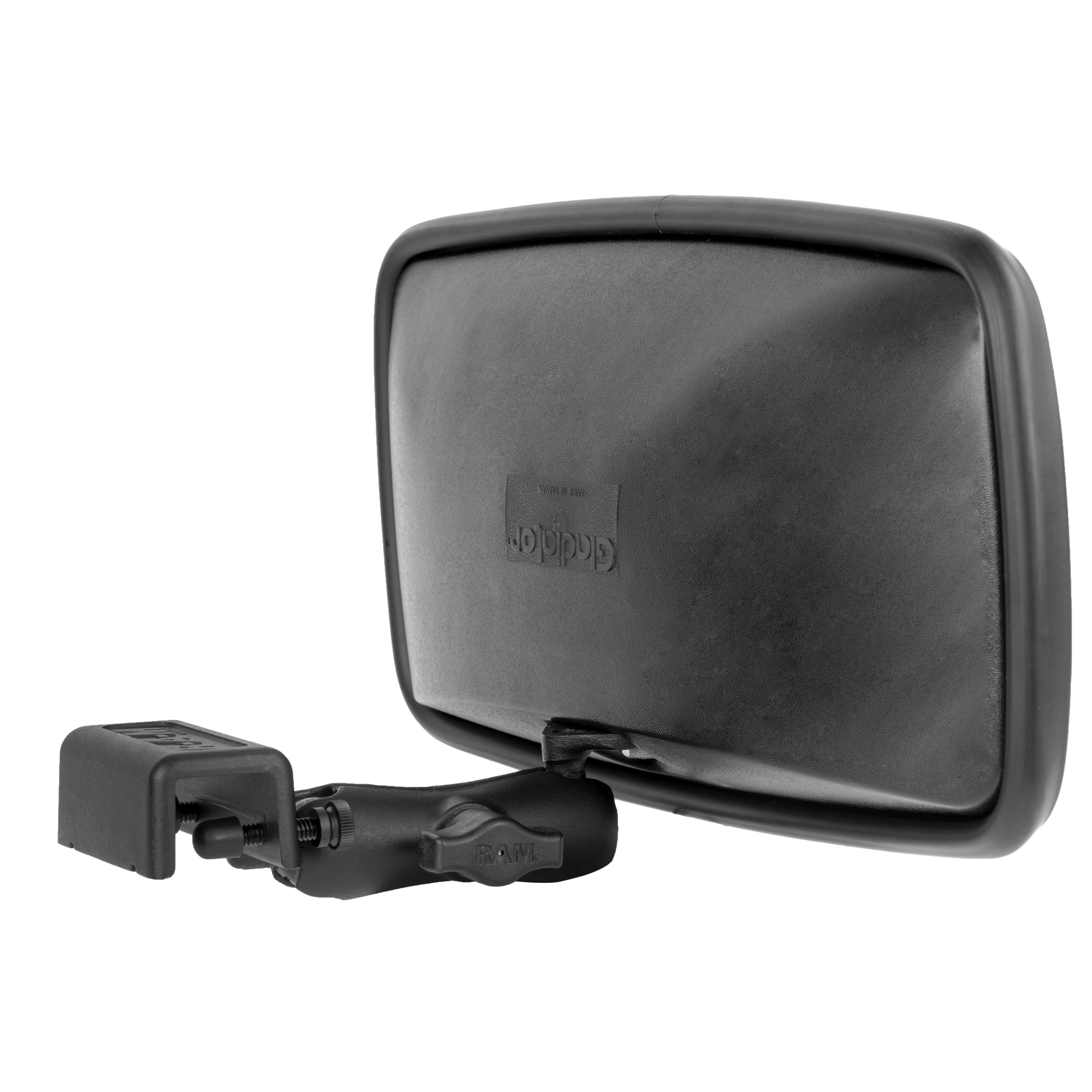 RAM® Double Ball Glare Shield Clamp Mount with Ski Mirror Adapter