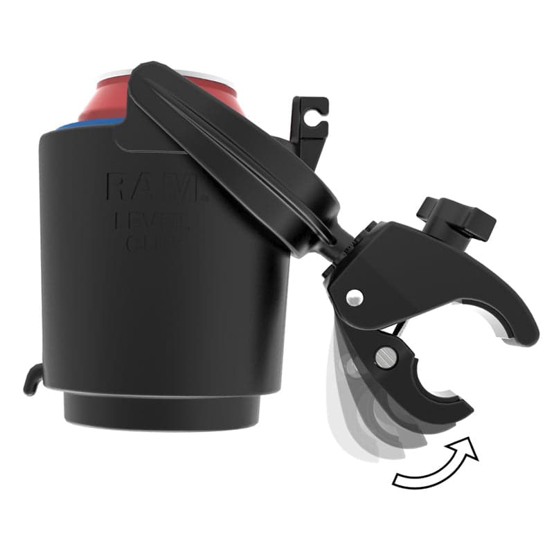 RAM® Level Cup™ 16oz (454 g) Drink Holder with RAM® Tough-Claw™ Mount