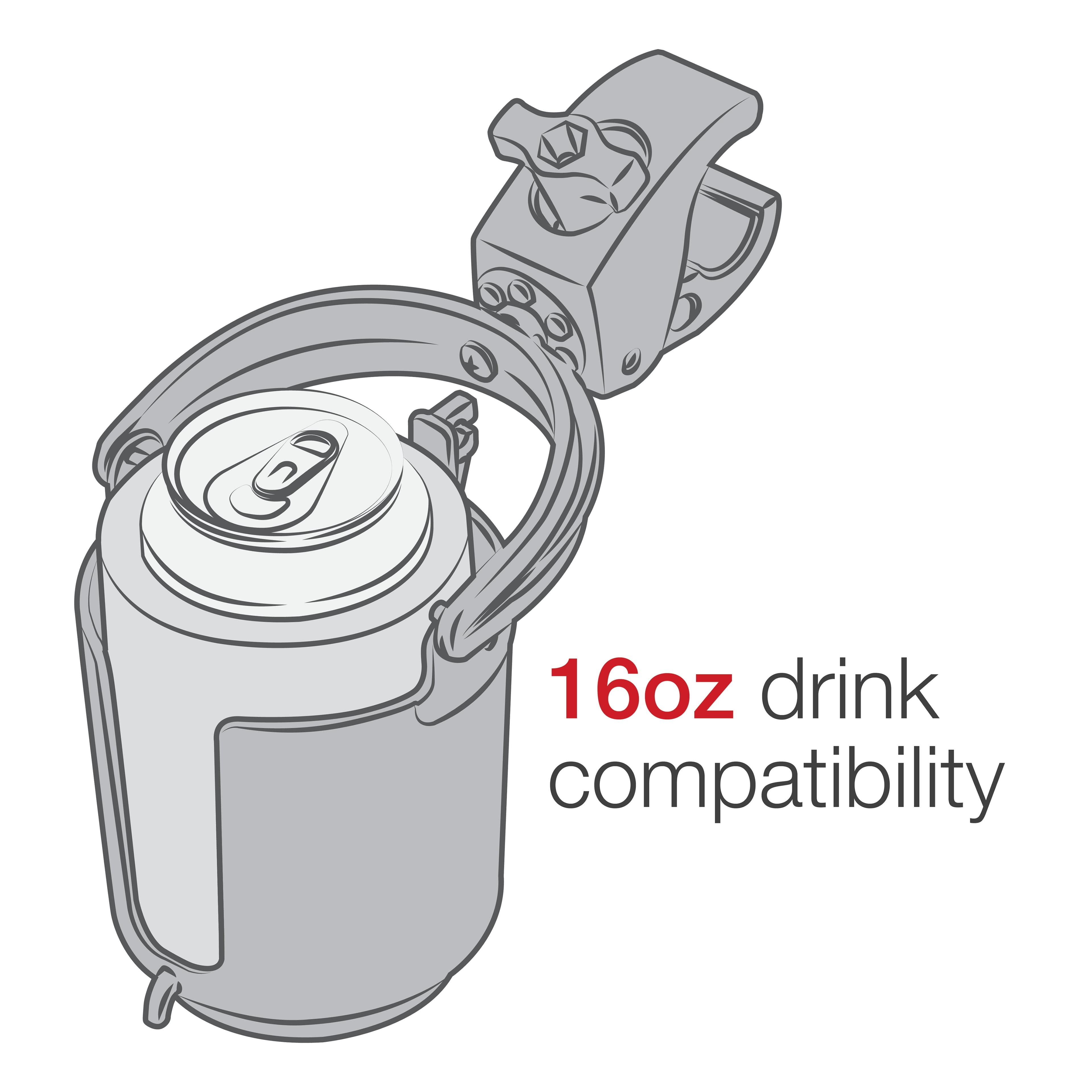 RAM® Level Cup™ 16oz (454 g) Drink Holder with RAM® Tough-Claw™ Mount