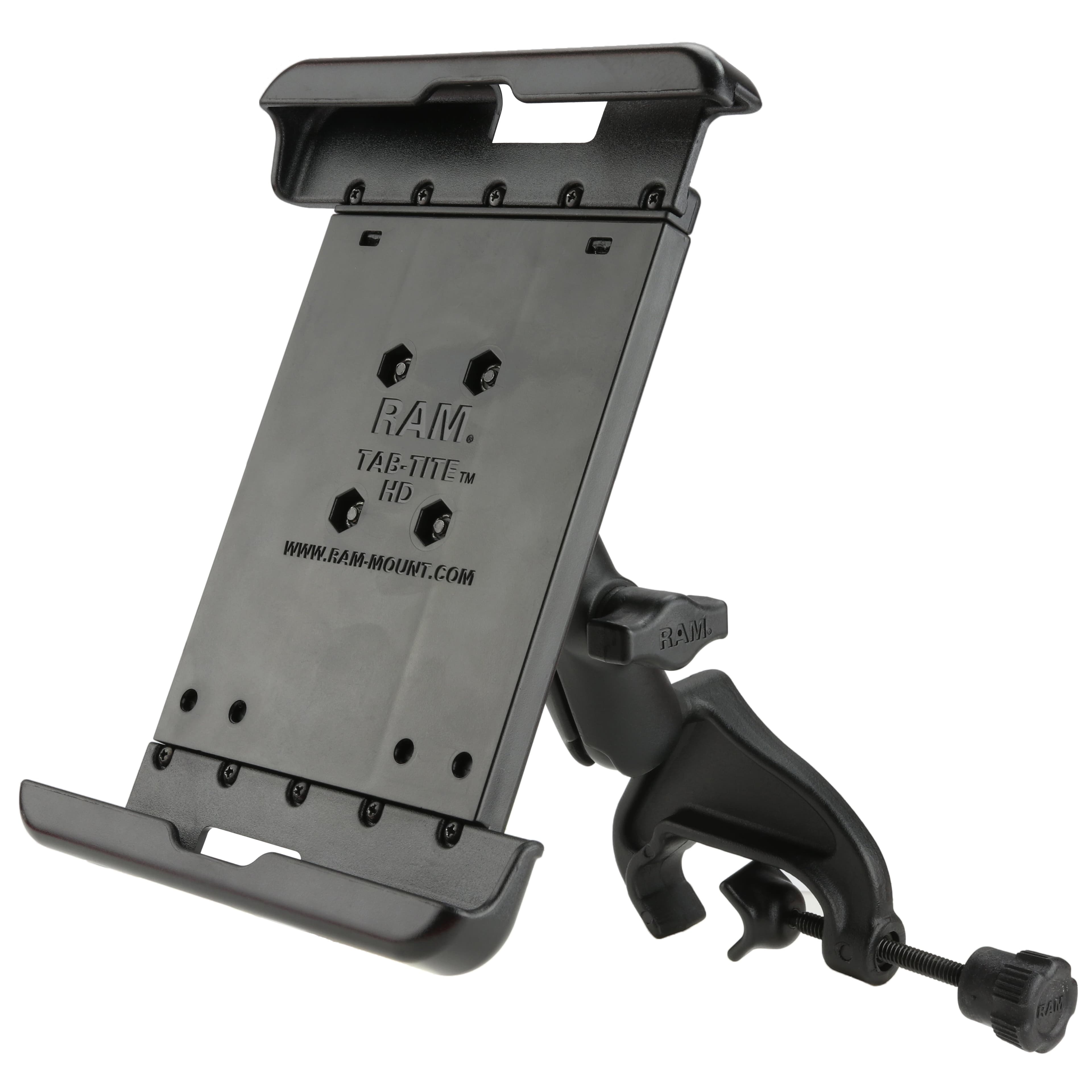 RAM® Tab-Tite™ Yoke Clamp Mount for 8" (20.3 cm) Tablets with Case