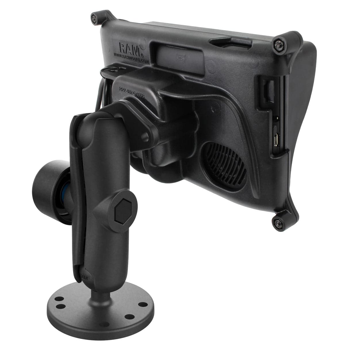 RAM® Pin-Lock™ Drill-Down Locking Mount for Garmin fleet 660/670