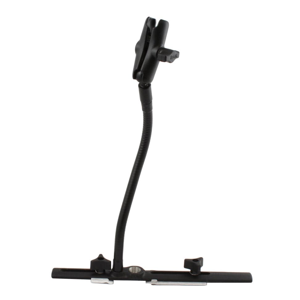 RAM® Cessna Seat Rail Mount with 12" (30.5 cm) Flex Arm and Double Socket Arm
