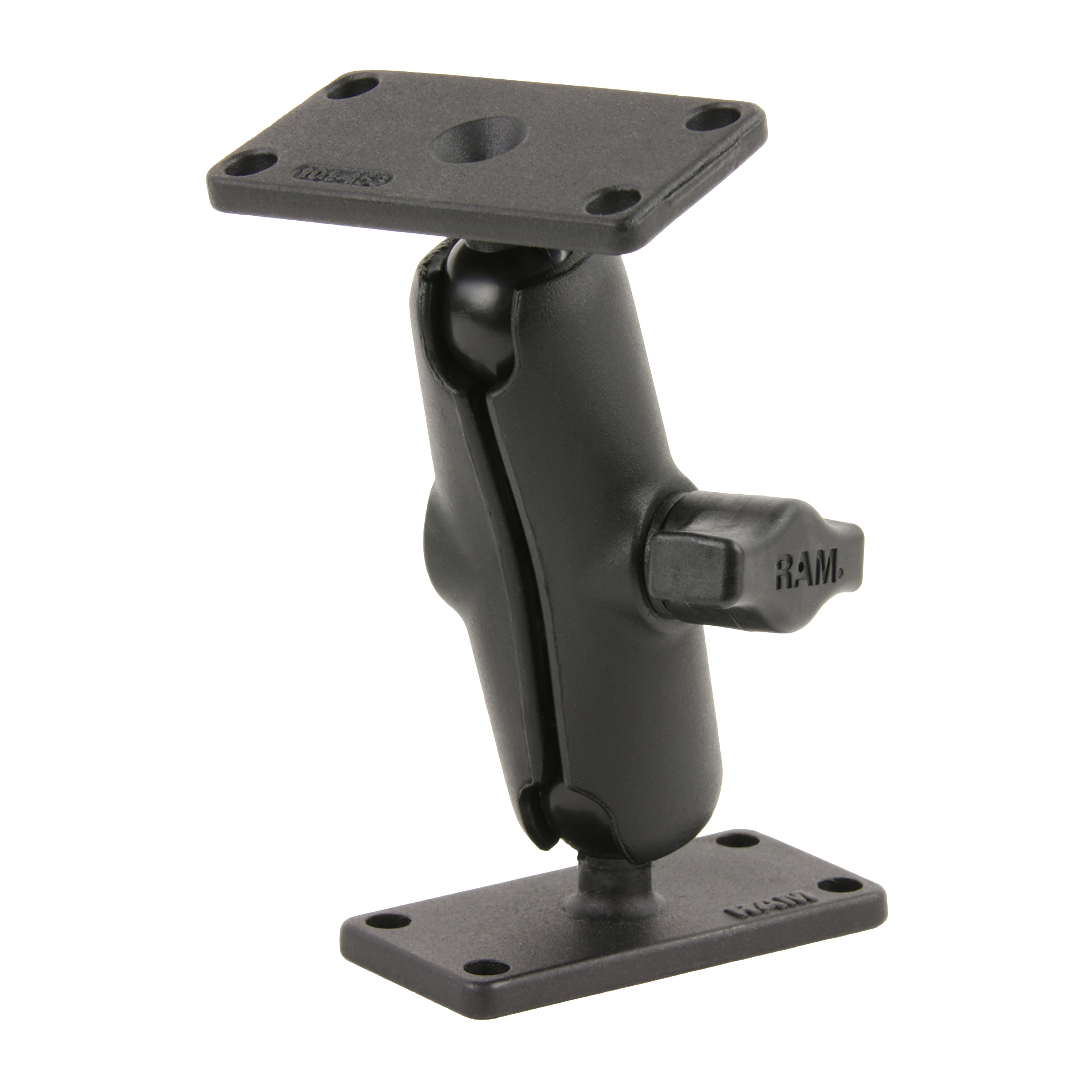 RAM® Double Ball Mount with Two 1.5" (38.1 mm) x 3" (76.2 mm) Plates