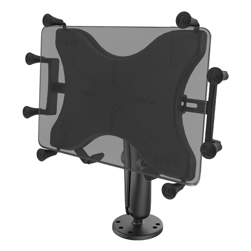 RAM® X-Grip® Drill-Down Double Ball Mount for 9"-11" (27.9 cm) Tablets