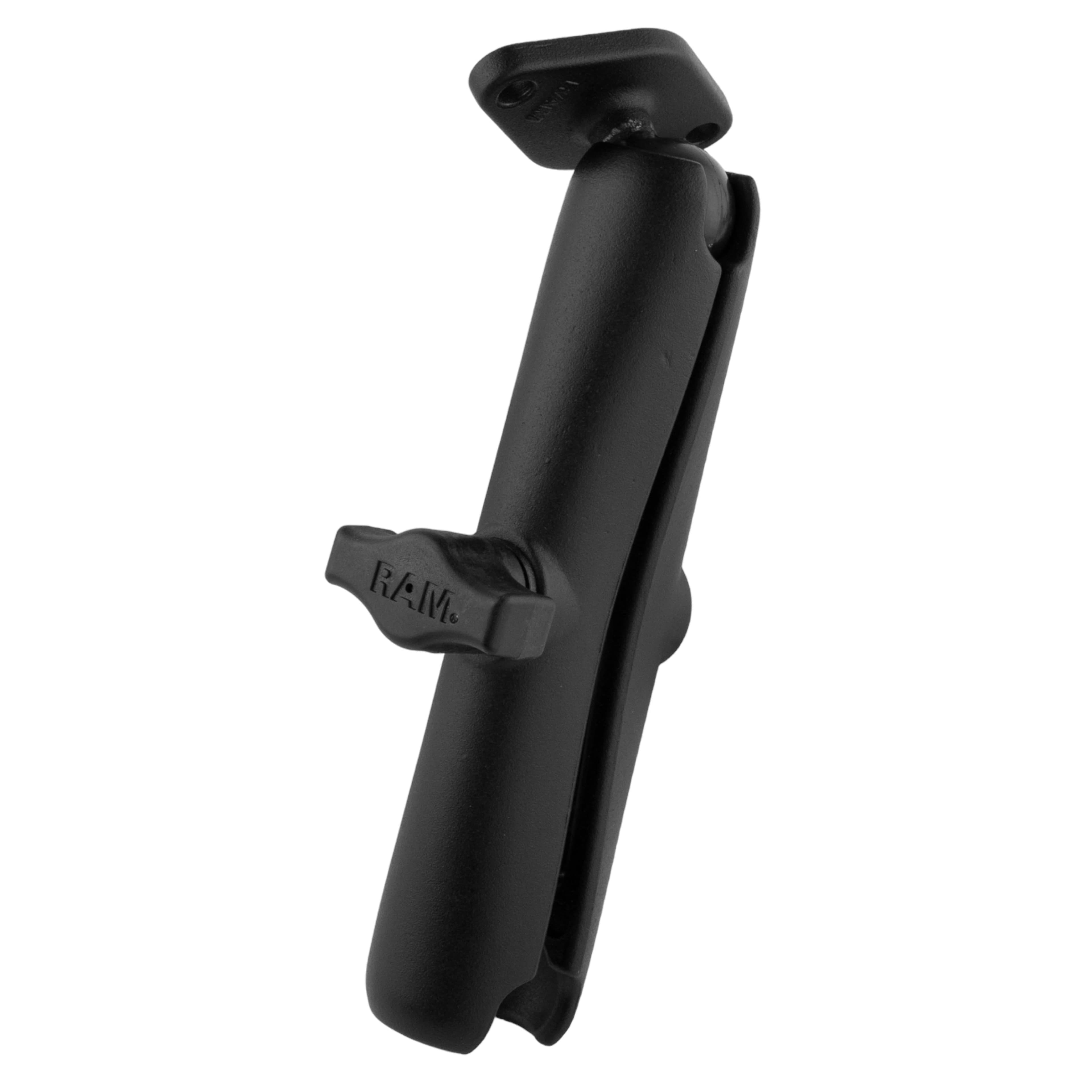 RAM® Double Socket Arm with Diamond Plate - B Size Long