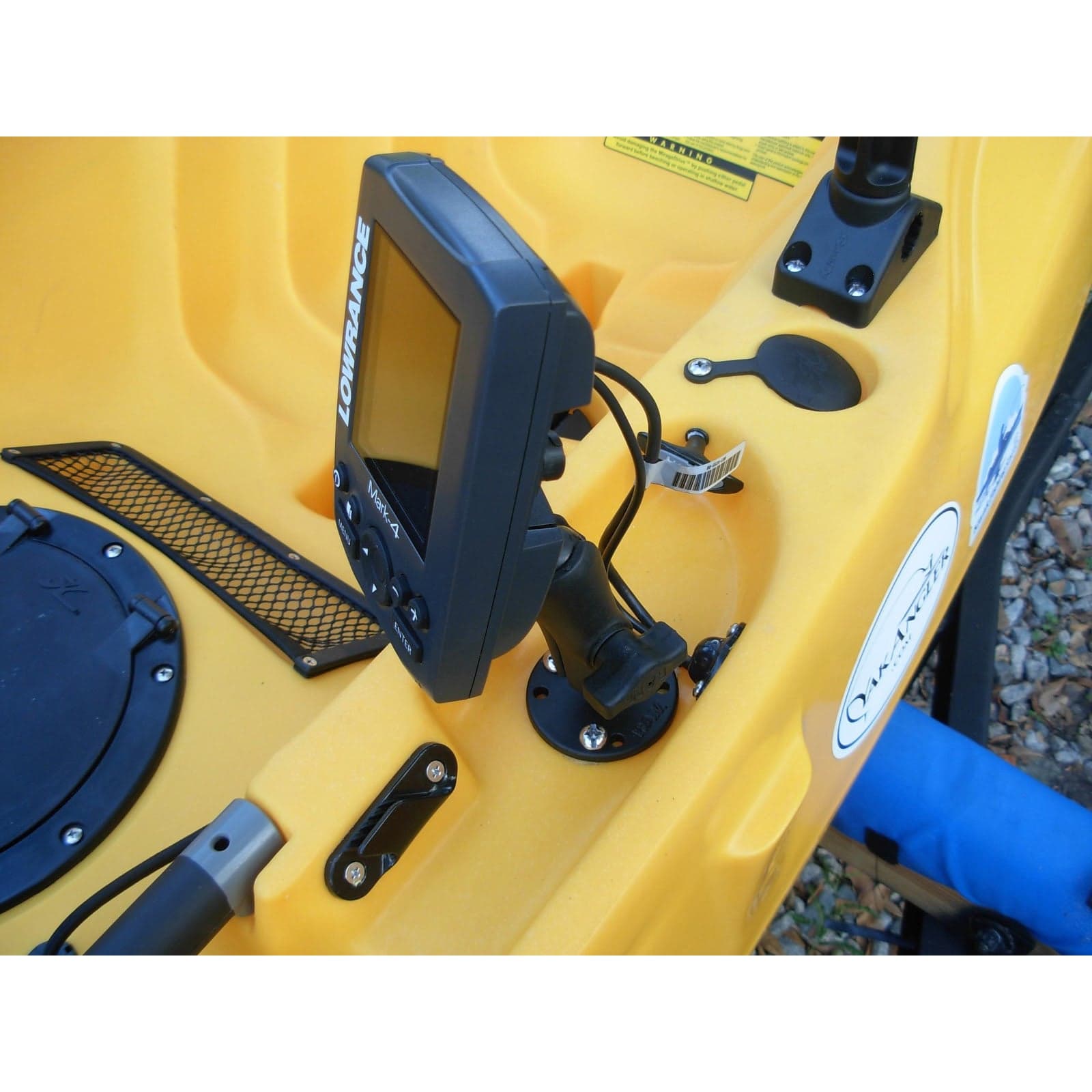 RAM® Double Ball Mount for Lowrance Elite-4 & Mark-4 Series