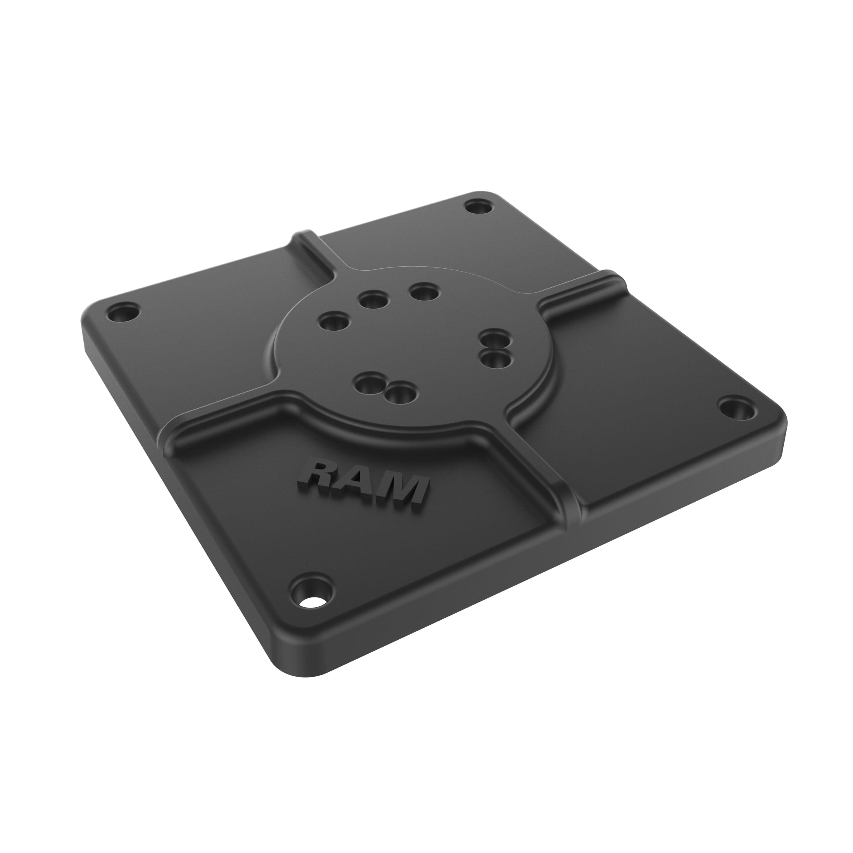 RAM® 6" (15.2 cm) x 6" (15.2 cm) Flat Base with AMPS Hole Pattern