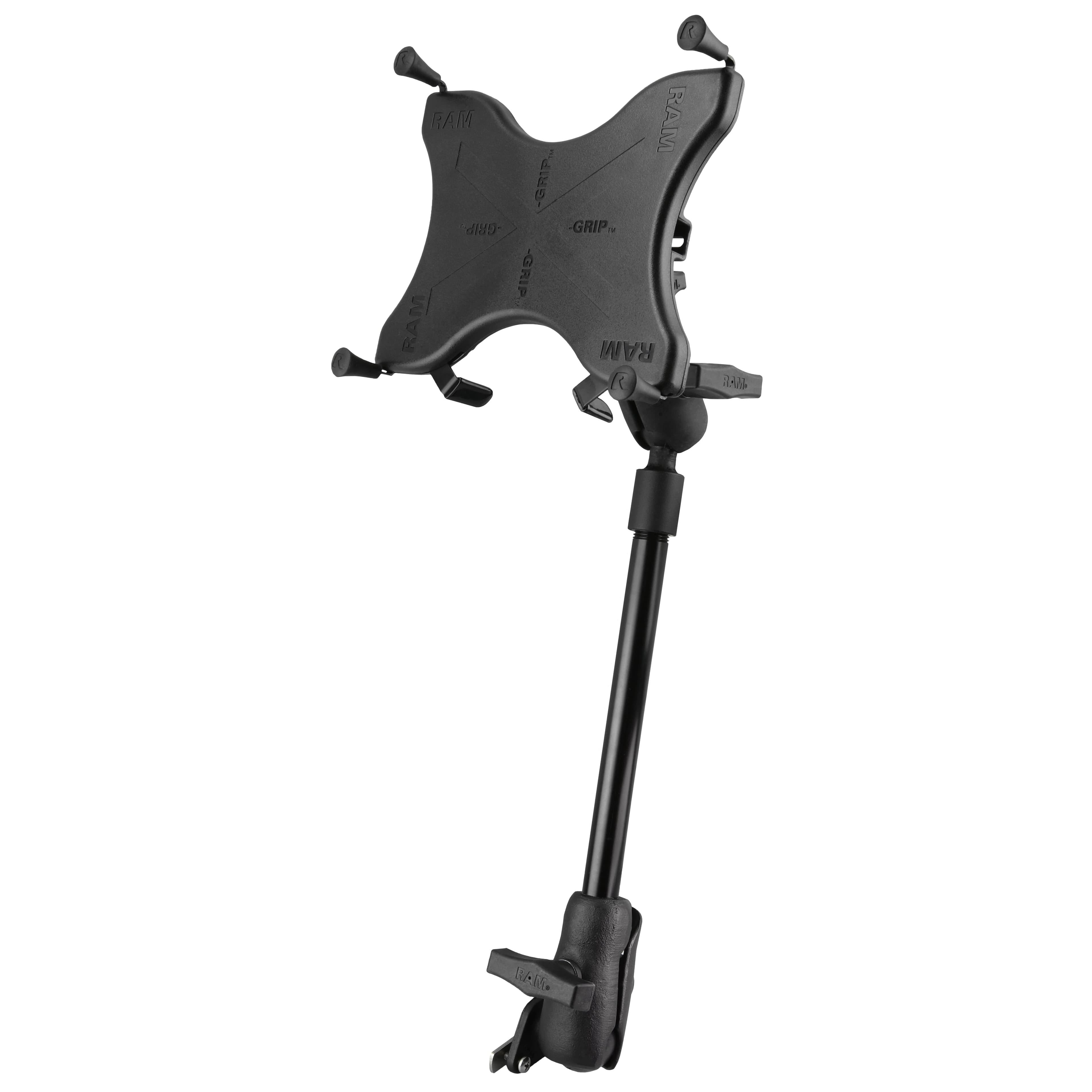RAM® X-Grip® Wheelchair Seat Track Mount for 9"-11" (27.9 cm) Tablets
