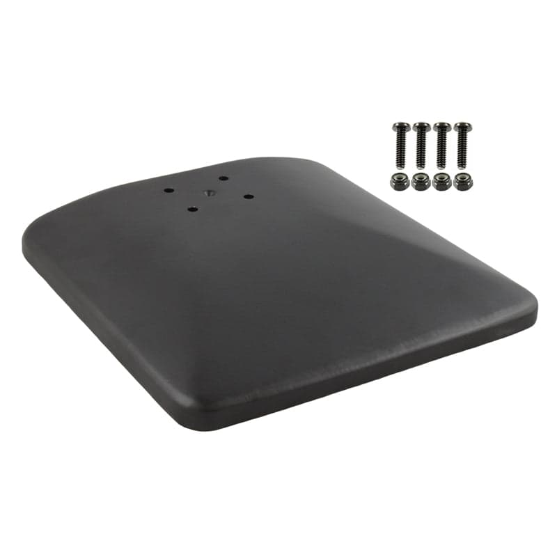 RAM® 9" (22.9 cm) x 9" (22.9 cm) Aluminum Weighted Base with AMPS Hole Pattern